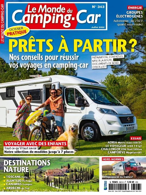 Title details for Le monde du camping-car by Editions Lariviere SAS - Available